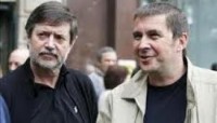Arnaldo Otegi und Rafa Diez