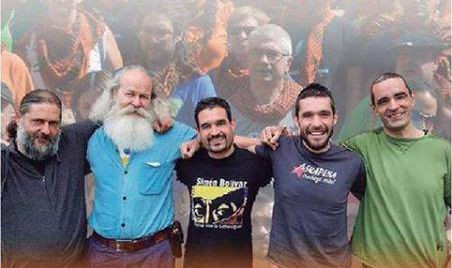Gabi Basañez Walter Wendelin Unai Vázquez David Soto und Aritz Ganboa  Gabi Basañez Walter Wendelin Unai Vázquez David Soto und Aritz Ganboa
