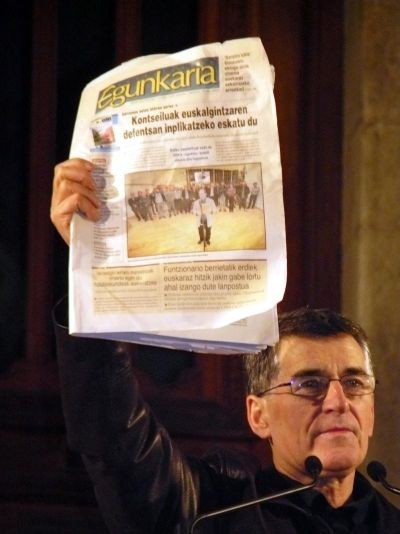 Egunkaria - Demo Bilbo - Dez 2009 - Ralf Streck