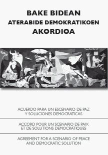 Abkommen zur friedlichen Konfliktlösung - Titelseite Abkommen zur friedlichen Konfliktlösung - Titelseite