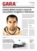 Der Todesfall Bellon beherrscht die Titelseite der Tageszeitung Gara